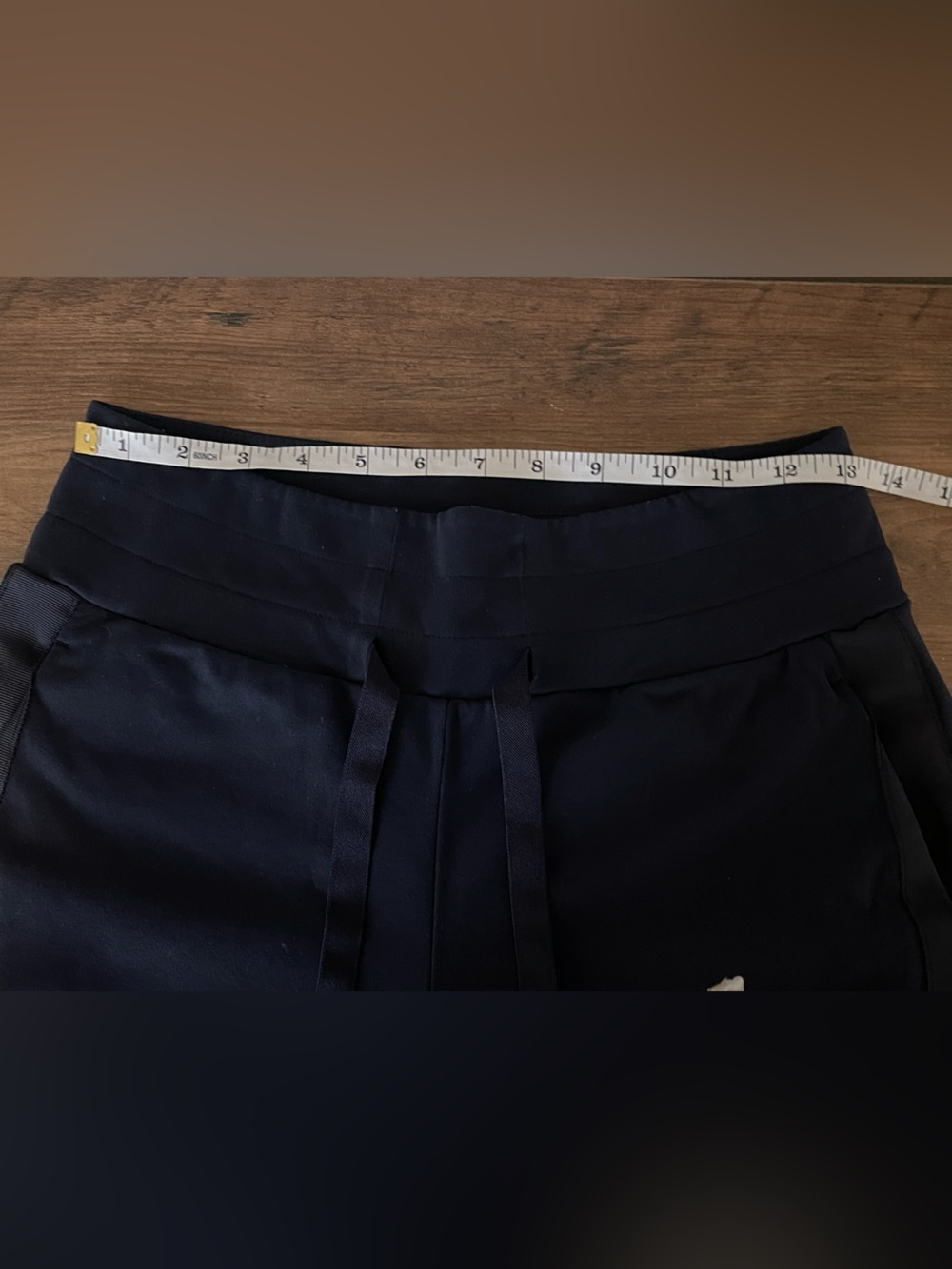 Athleta Navy Joggers with Side Stripe - Picture 3 of 5